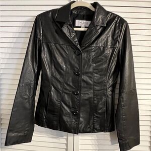 Wilson Leather Maxima Black Jacket Medium